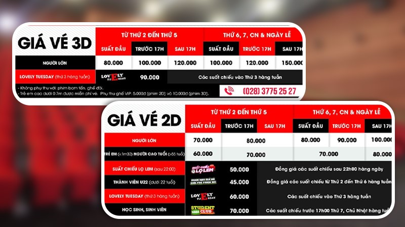 Giá Vé Lotte Cinema Quận 7: Hợp Lý Cho Mọi Đối Tượng