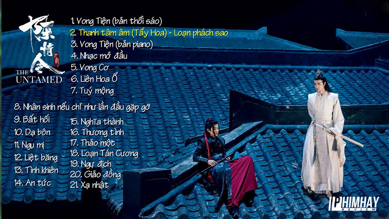 Nhạc phim khắc sâu vào tâm trí người xem bởi giai điệu cảm xúc và mang đậm dấu ấn