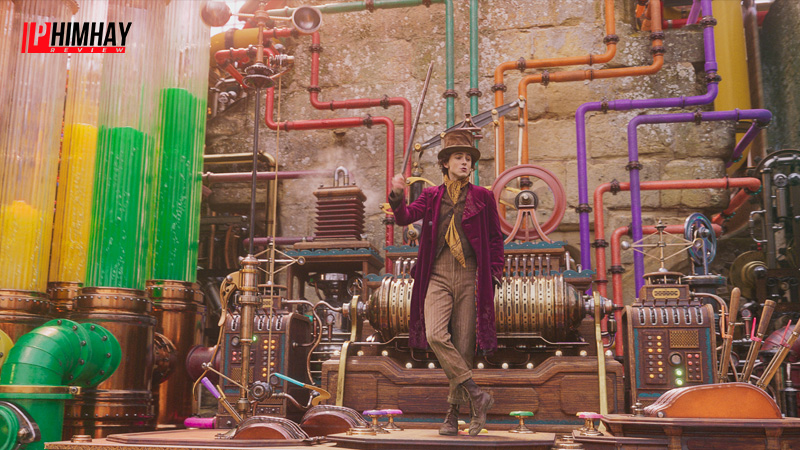 Những điểm sáng tạo mới trong Wonka 2023