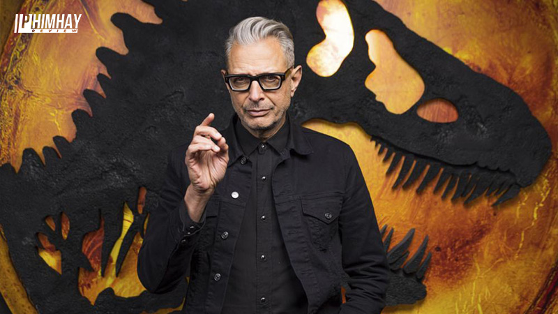 Jeff Goldblum thủ vai Tiến sĩ Ian Malcolm 